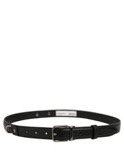 Dolce & Gabbana Black Leather Belts