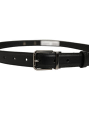 Dolce & Gabbana Black Leather Belts