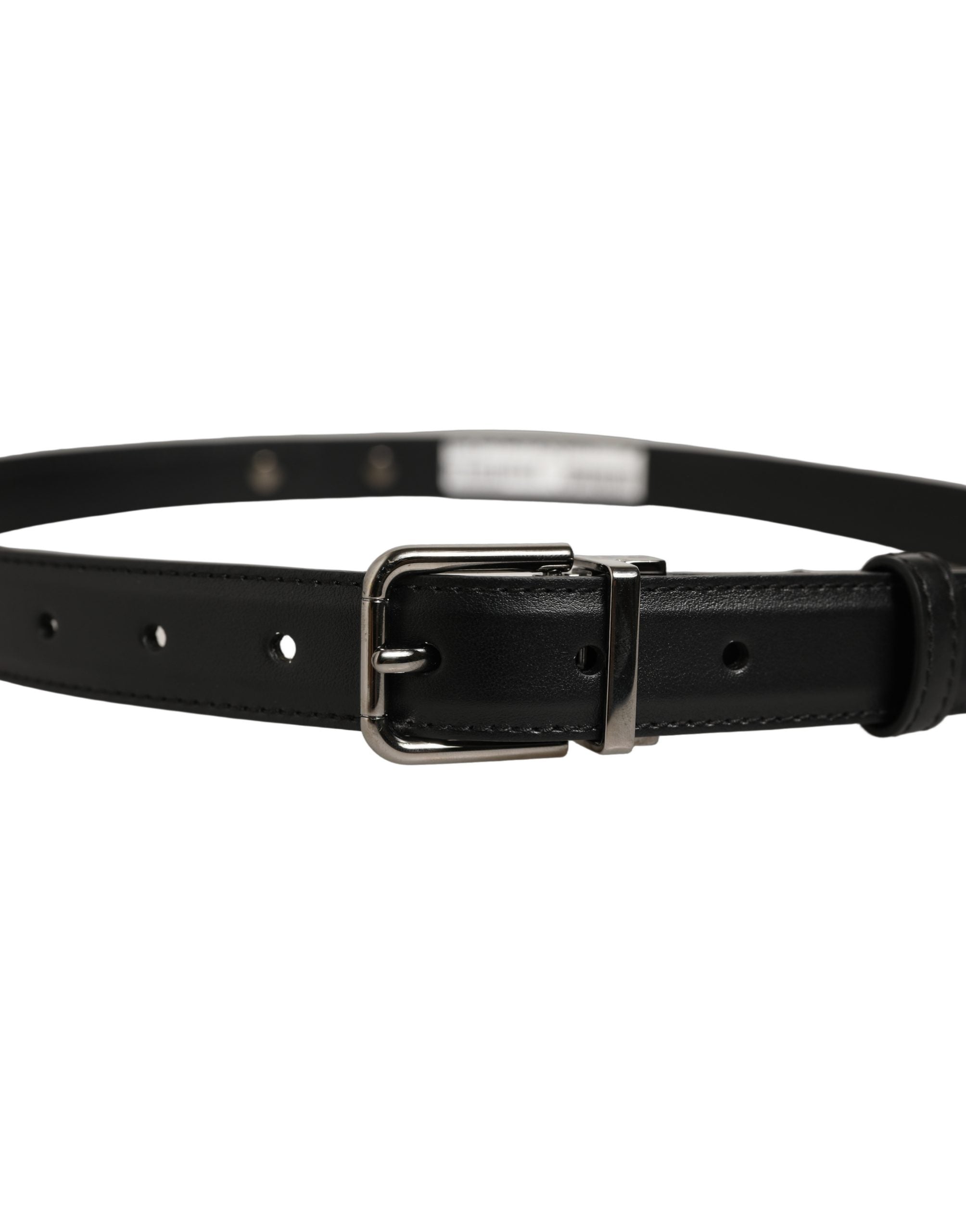 Dolce & Gabbana Black Leather Belts