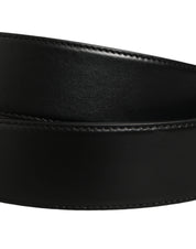 Dolce & Gabbana Black Calf Leather Belts