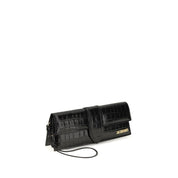 Jacquemus Black Calf Leather Clutch Bag