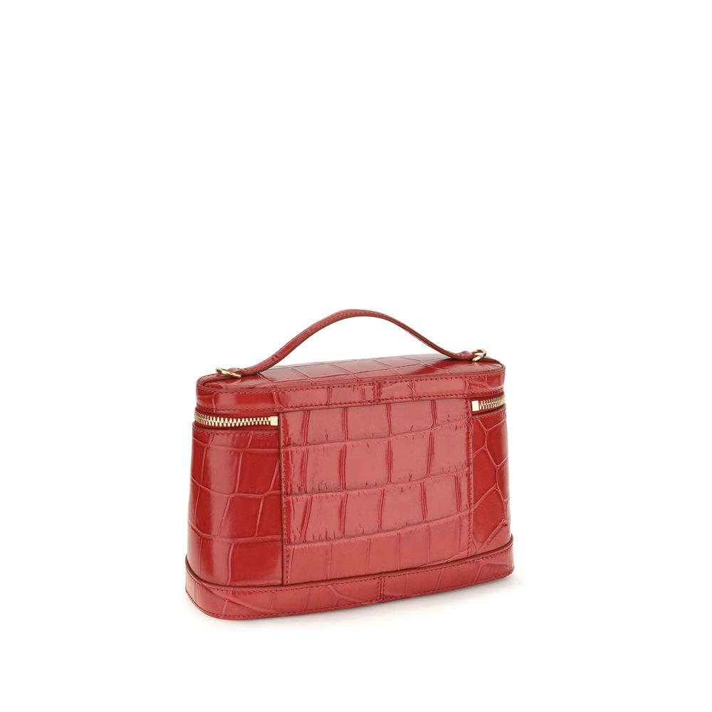 Jacquemus Red Calf Leather Shoulder Bag