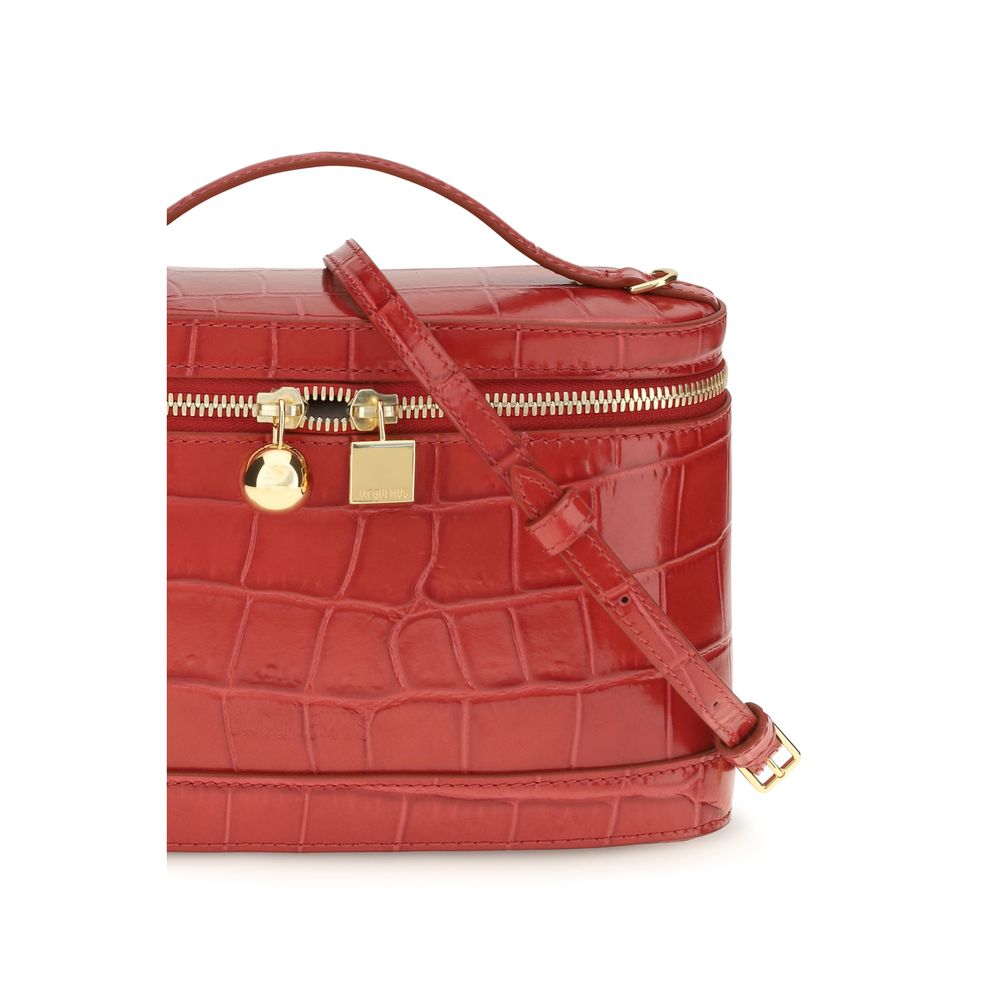 Jacquemus Red Calf Leather Shoulder Bag