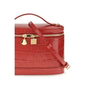 Jacquemus Red Calf Leather Shoulder Bag