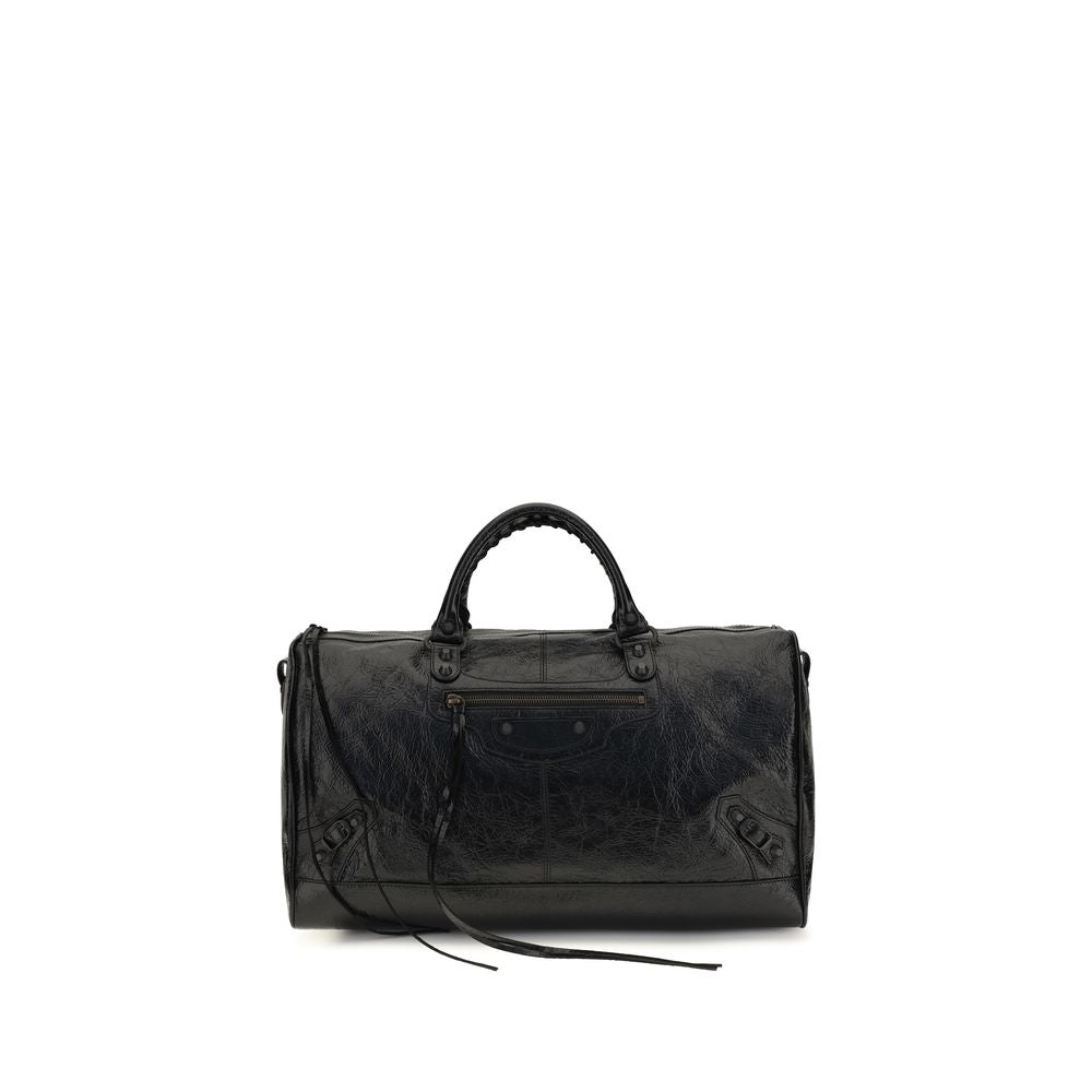 Balenciaga Black Lambskin Shoulder Bag