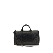 Balenciaga Black Lambskin Shoulder Bag