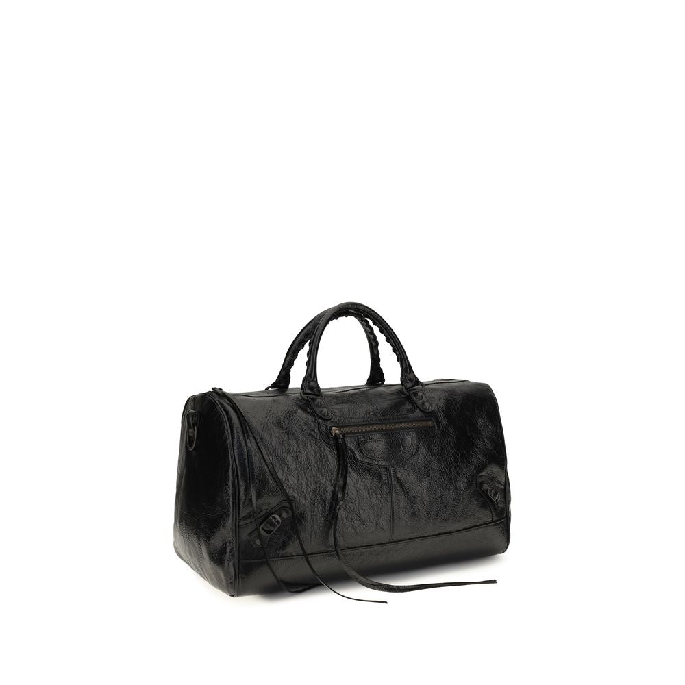 Balenciaga Black Lambskin Shoulder Bag