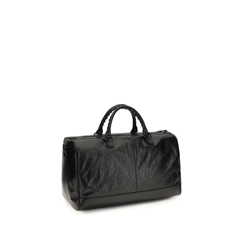 Balenciaga Black Lambskin Shoulder Bag