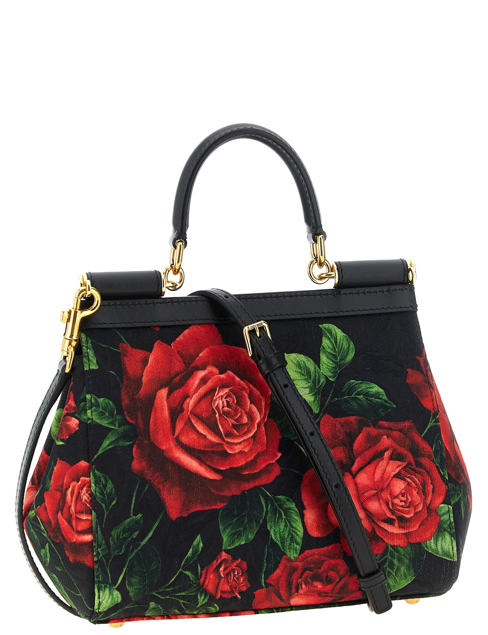 Dolce & Gabbana Red Cotton Handbag