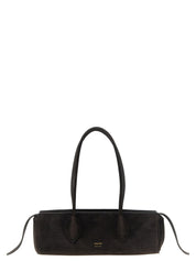 Khaite Brown Calfskin Shoulder Bag
