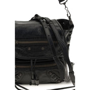 Balenciaga Black Lambskin Backpack