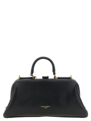 Dolce & Gabbana Black Lamb Leather Handbag