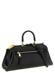 Dolce & Gabbana Black Lamb Leather Handbag