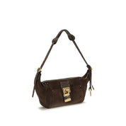 Chloé Brown Calf Leather Shoulder Bag