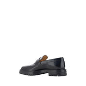 Maison Margiela Black Calf Leather Loafers