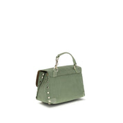 Zanellato Bicolor Calf Leather Handbag