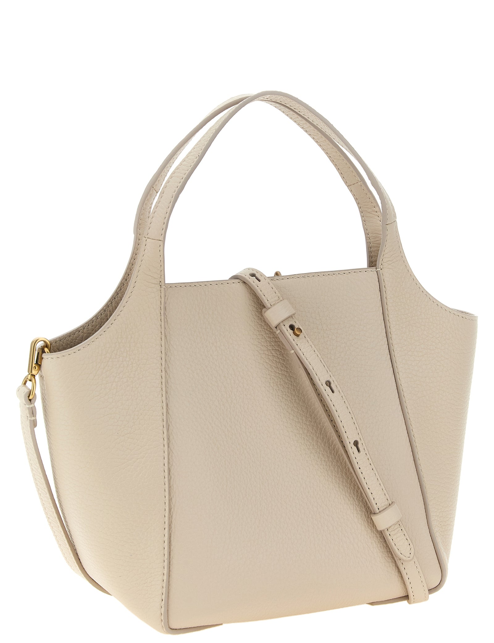 Brunello Cucinelli Light Beige Nubuck Leather Handbag