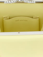 Self-Portrait Yellow Leather Handbag