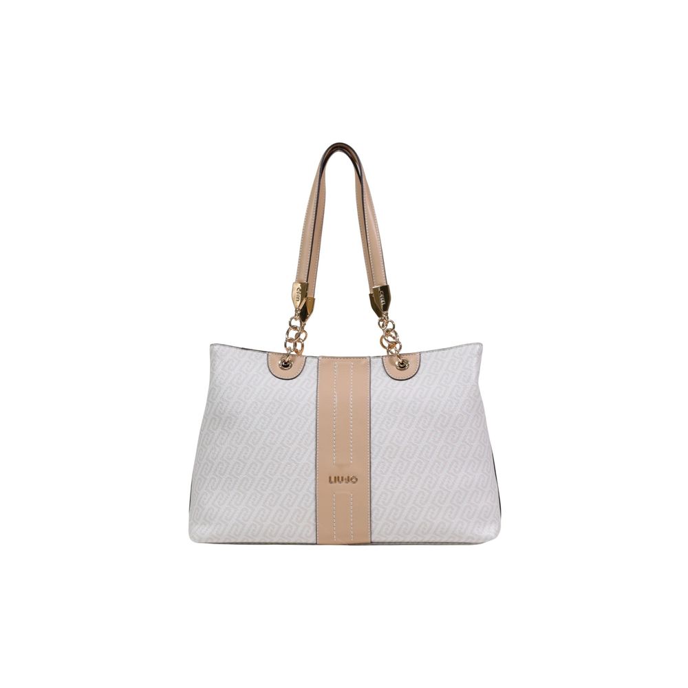 Liu Jo White Polyurethane Tote Bag