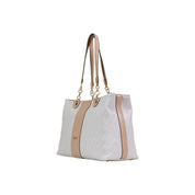 Liu Jo White Polyurethane Tote Bag