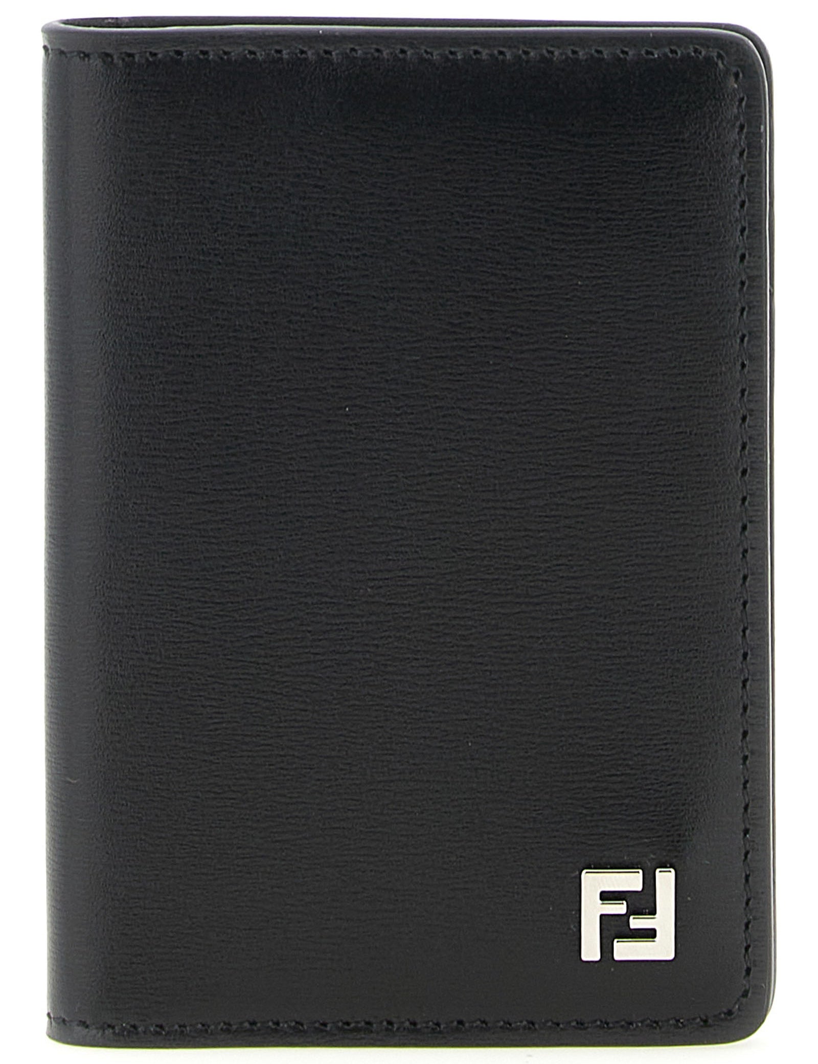 Fendi Black Calfskin Cardholder