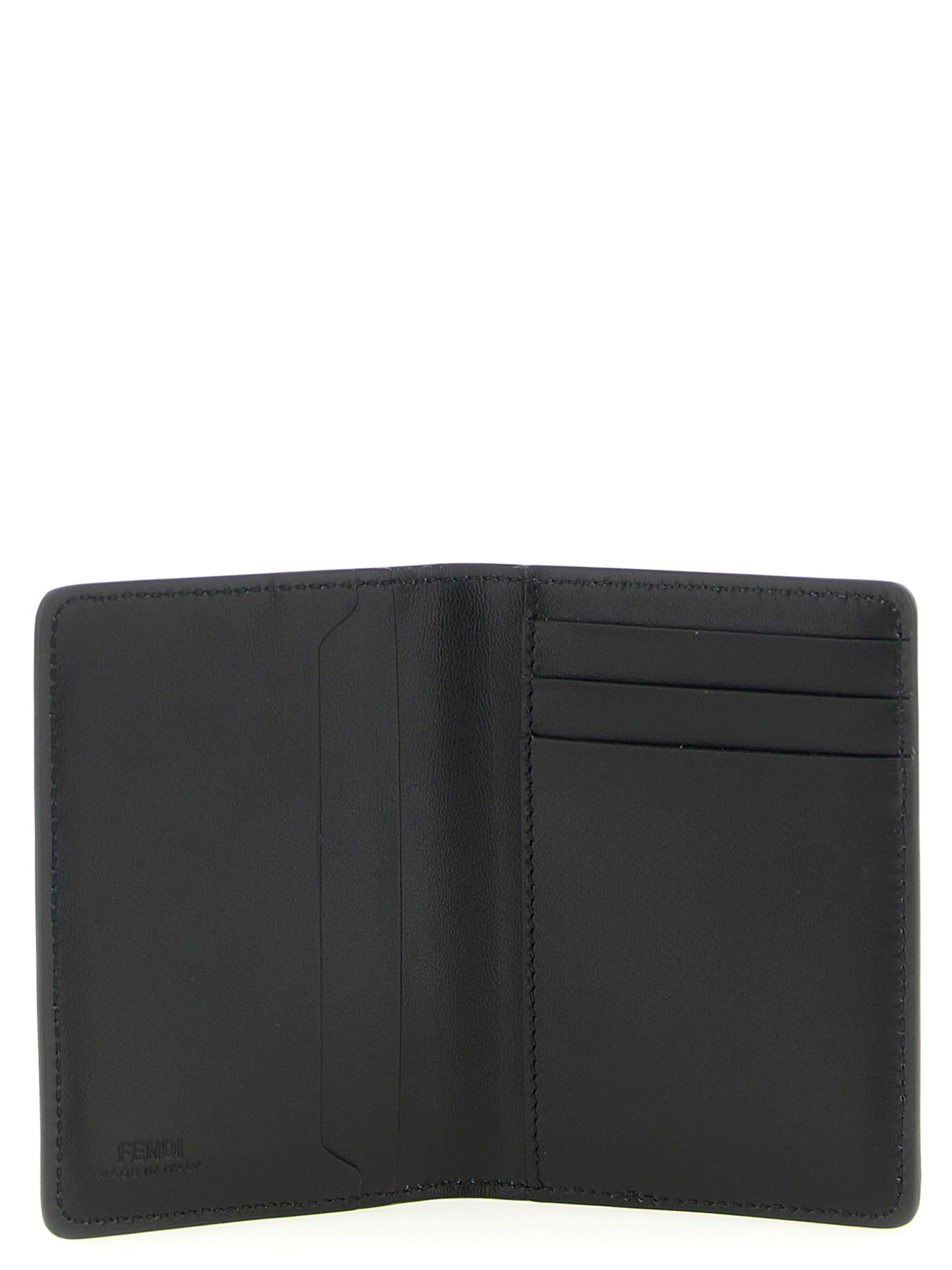 Fendi Black Calfskin Cardholder