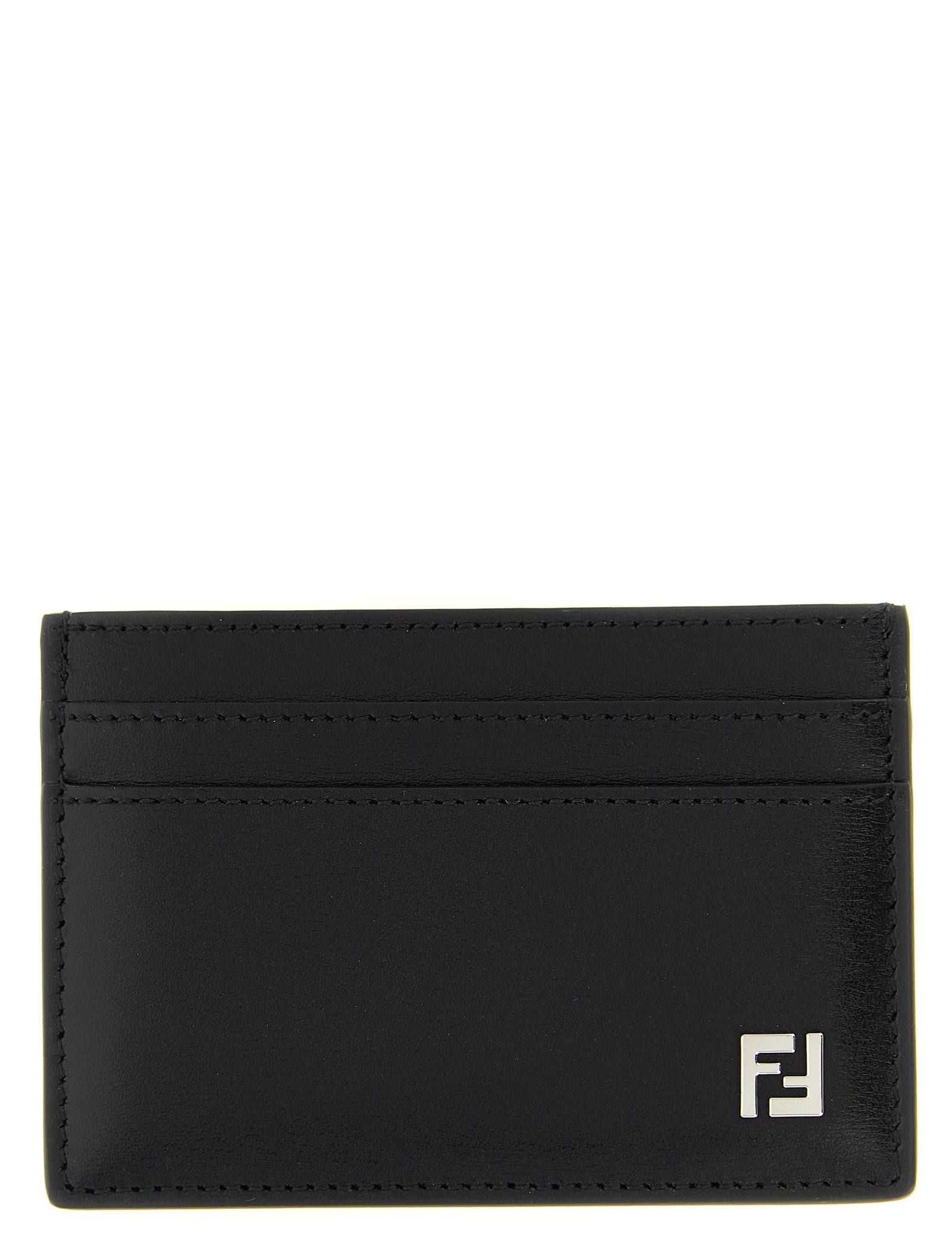 Fendi Black Calfskin Cardholder