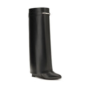 Givenchy Black Calf Leather Ankle Boots