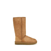UGG Beige Sheepskin Ankle Boots