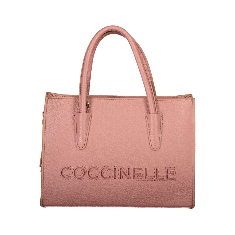 Coccinelle Pink Leather Handbags
