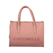 Coccinelle Pink Leather Handbags