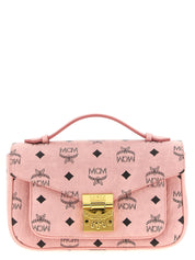 MCM Multicolor Canvas Crossbody Bag