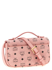 MCM Multicolor Canvas Crossbody Bag