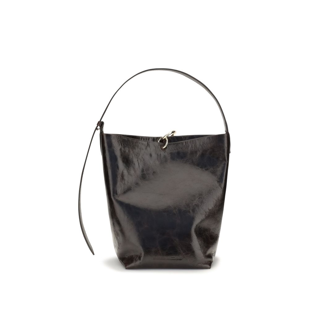 Benedetta Bruzziches Black Calf Leather Shoulder Bag