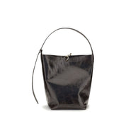 Benedetta Bruzziches Black Calf Leather Shoulder Bag
