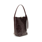 Benedetta Bruzziches Bordeaux Calf Leather Shoulder Bag
