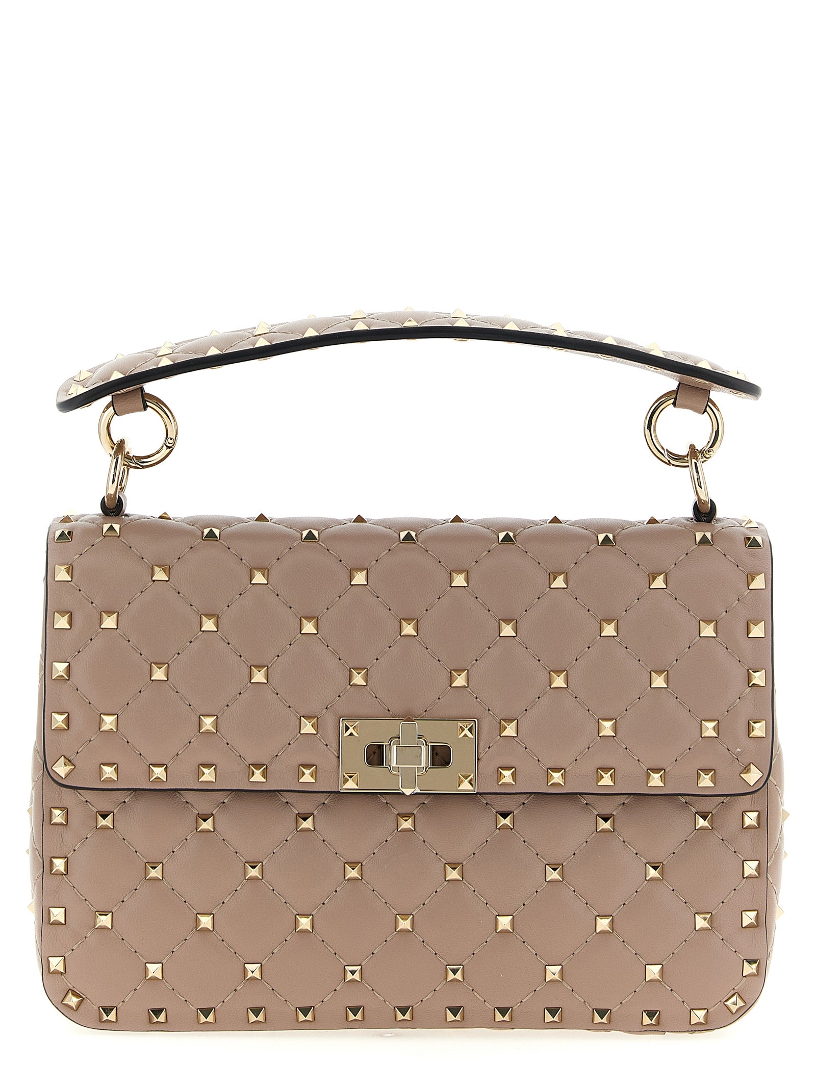 Valentino Garavani Pink Lamb Leather Shoulder Bag