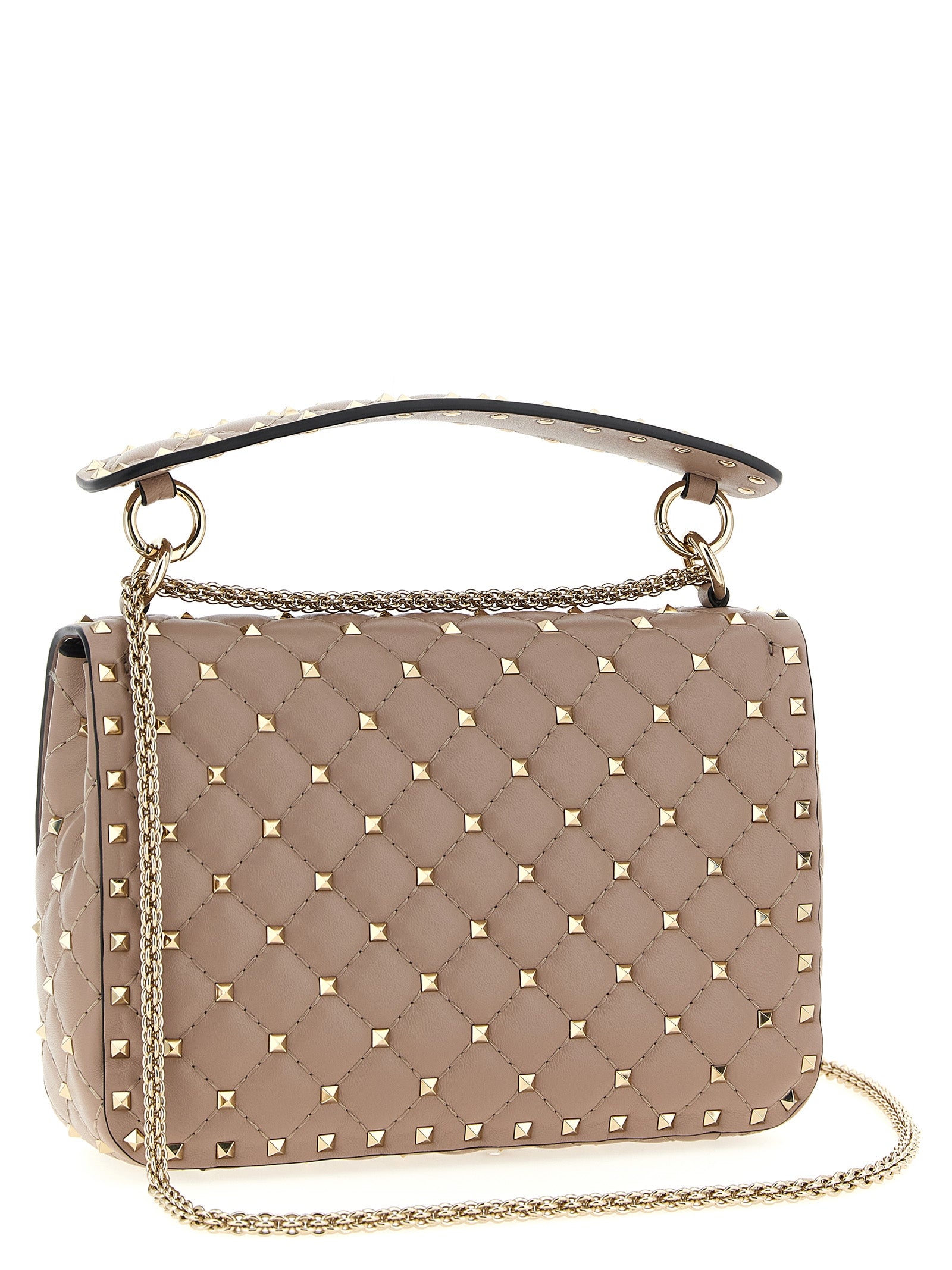 Valentino Garavani Pink Lamb Leather Shoulder Bag