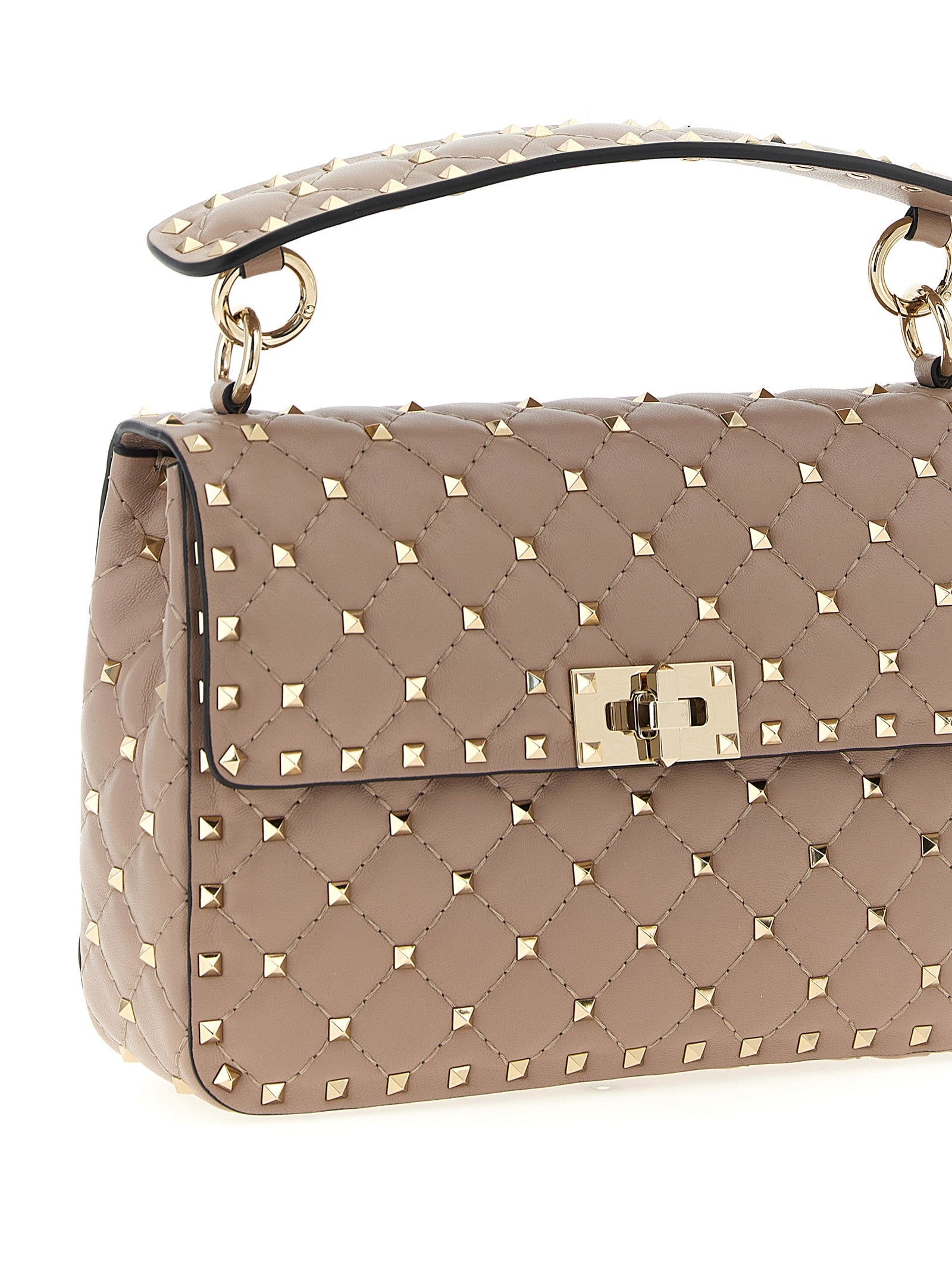 Valentino Garavani Pink Lamb Leather Shoulder Bag