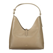 Furla Green Leather Hobo Bag