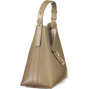Furla Green Leather Hobo Bag