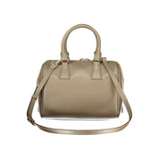 Furla Green Leather Boston Bag