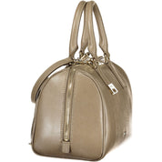 Furla Green Leather Boston Bag