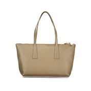 Furla Green Leather Tote Bag