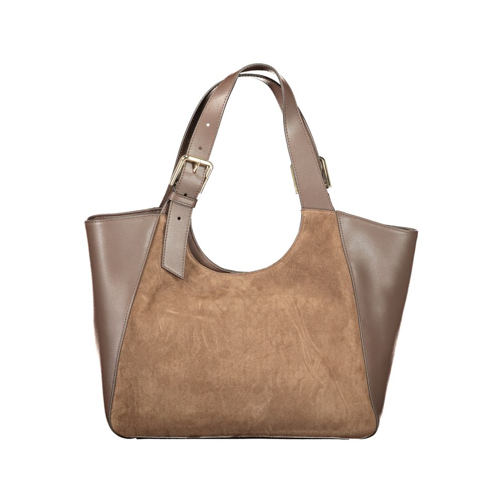 Furla Brown Leather Tote Bag
