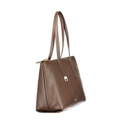 Furla Brown Leather Tote Bag