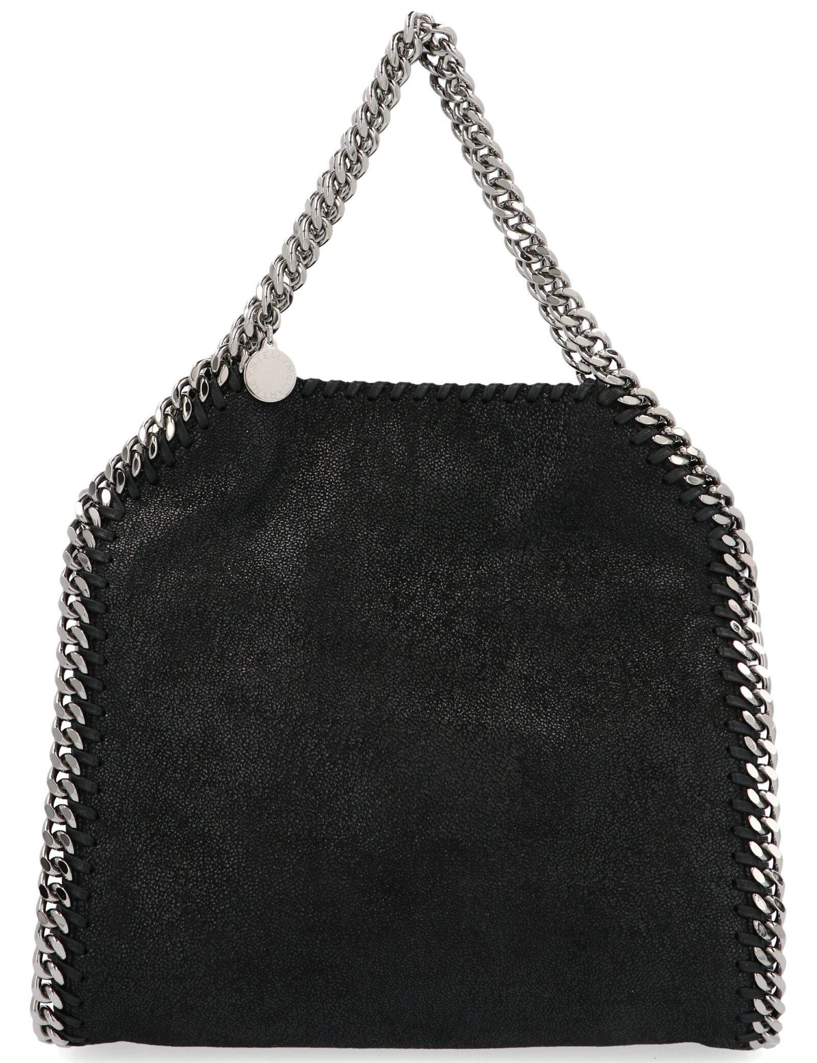Stella McCartney Black Eco Shaggy Deer Handbags