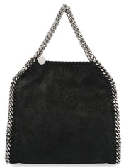 Stella McCartney Black Eco Shaggy Deer Handbags