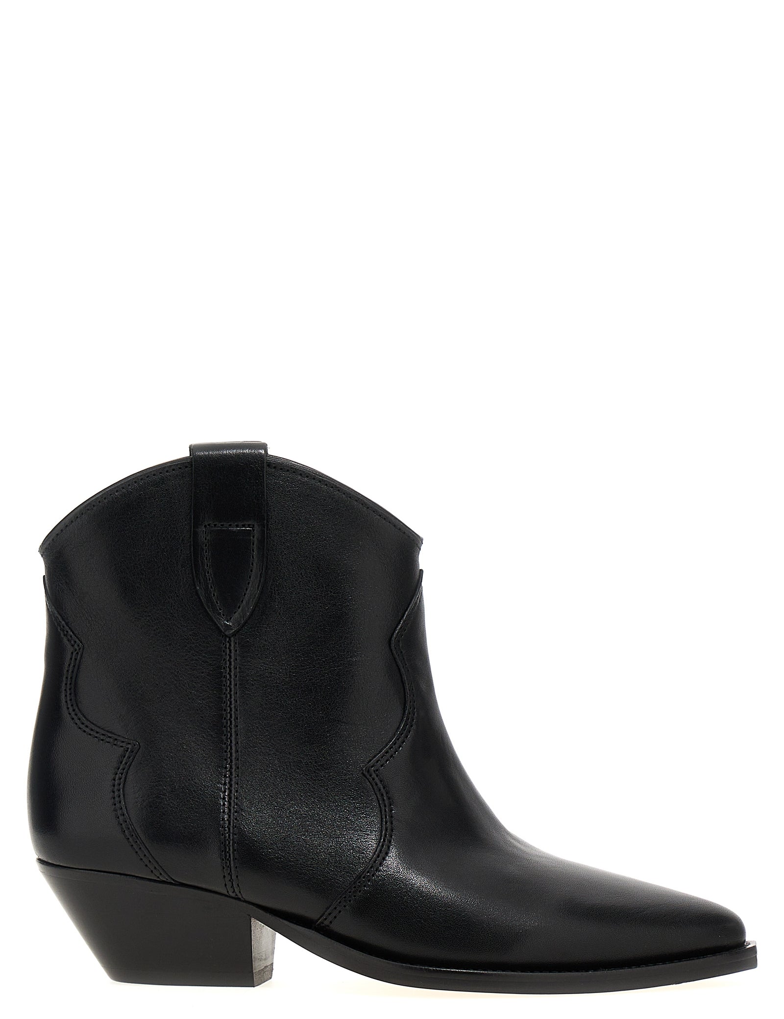 Isabel Marant Black Calfskin Chelsea Boots