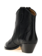 Isabel Marant Black Calfskin Chelsea Boots
